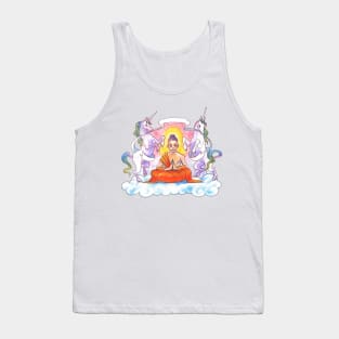 Buddha Unicorn Crest Tank Top